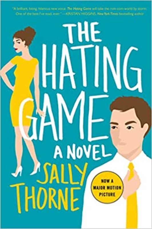 Book cover for "The Hating Game" by Sally Thorne