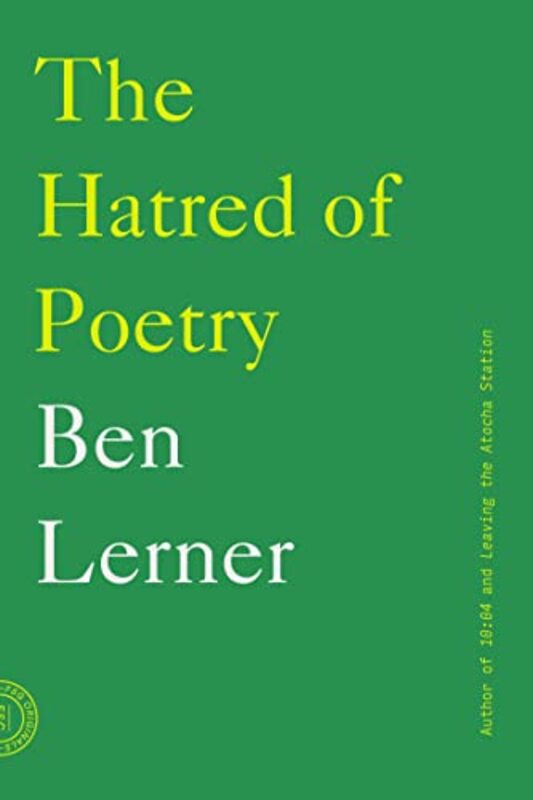 Ben Lerner book cover
