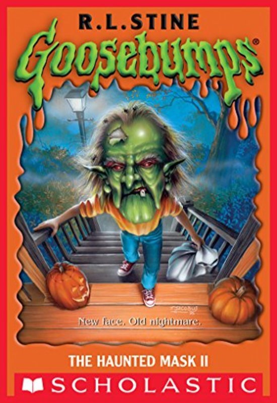 Book cover for "The Haunted Mask II" by R.L. Stine