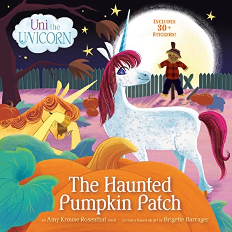 Book cover for "The Haunted Pumpkin Patch" by Amy Krouse Rosenthal