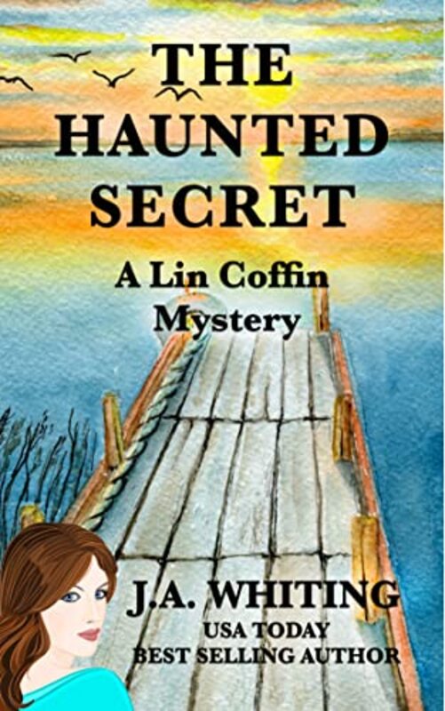 Book cover for "The Haunted Secret" by J A Whiting