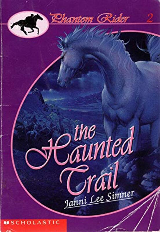 Book cover for "The Haunted Trail" by Janni Lee Simner