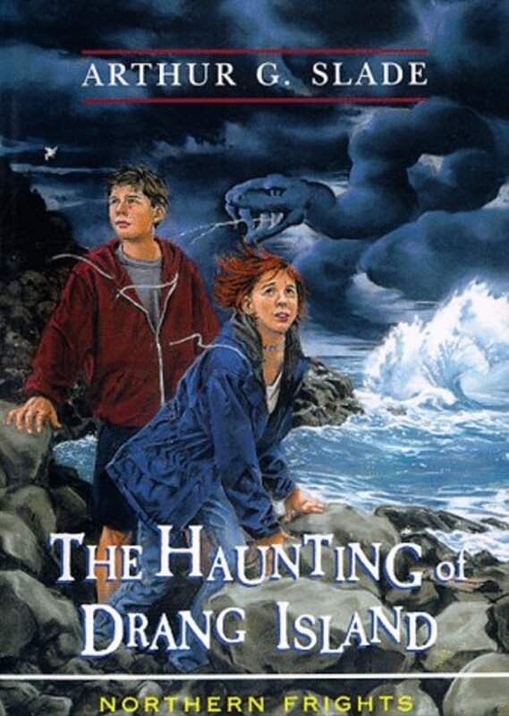Book cover for "The Haunting of Drang Island" by Arthur Slade