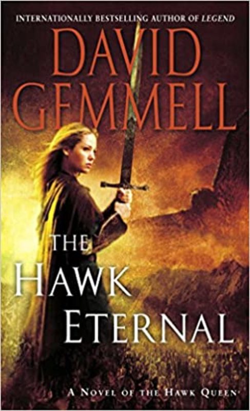 Book cover for "The Hawk Eternal" by David Gemmell
