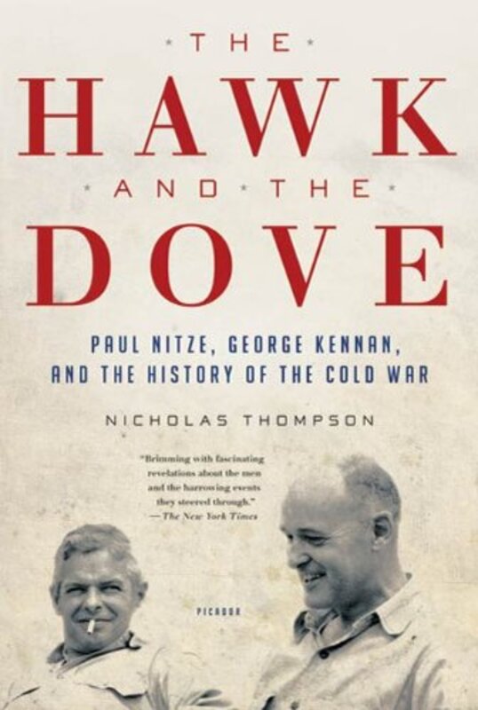 Book cover for "The Hawk and the Dove"