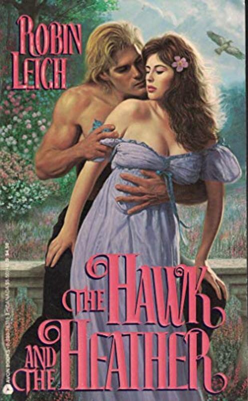 Book cover for "The Hawk and the Heather" by Robin Lee Hatcher