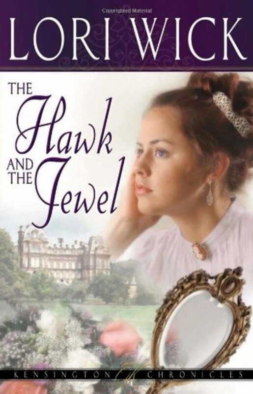 Book cover for "The Hawk and the Jewel" by Lori Wick