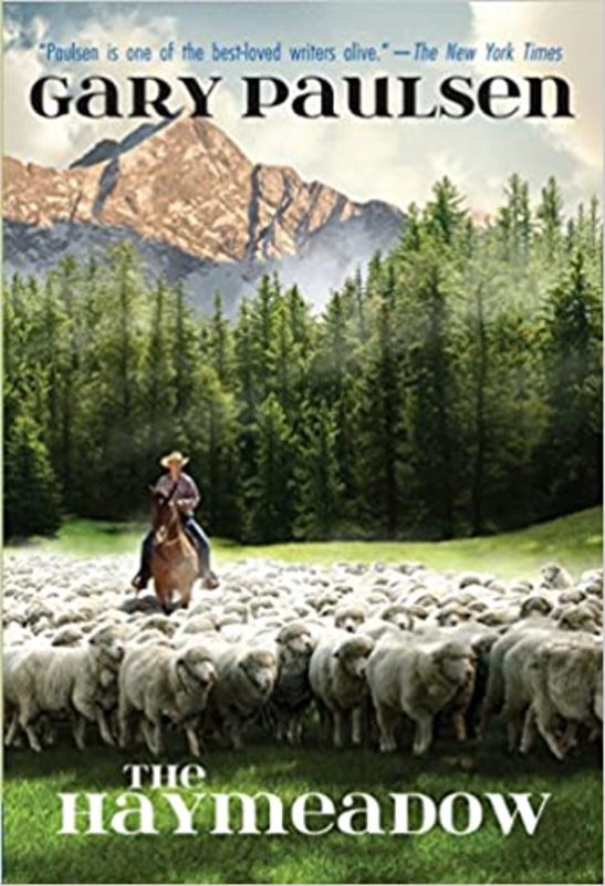 Book cover for "The Haymeadow" by Gary Paulsen