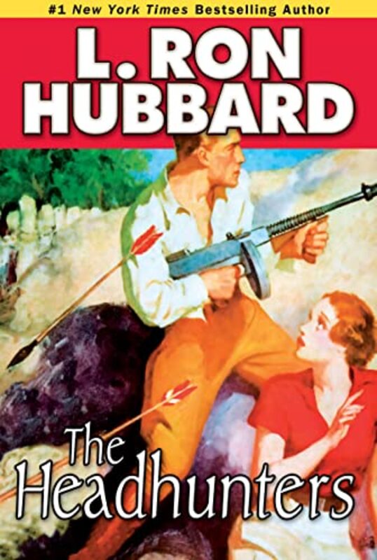 Book cover for "The Headhunters" by L Ron Hubbard