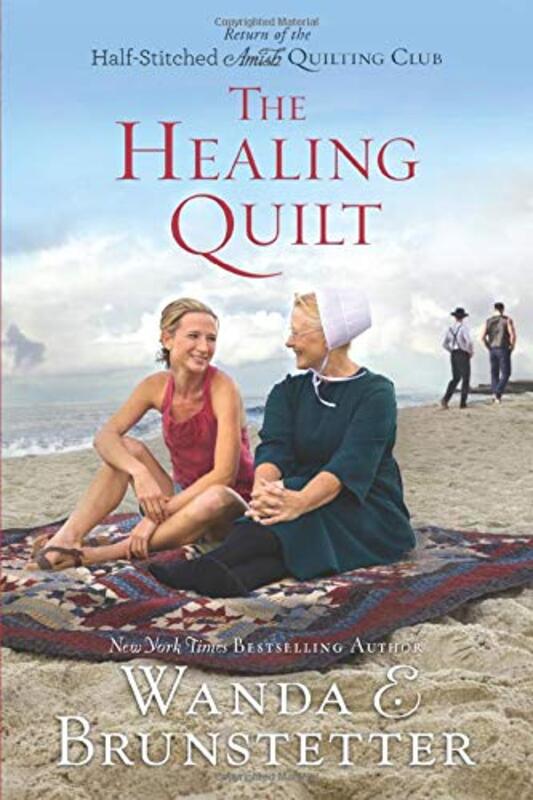 Half Stitched Amish Quilting Club book cover