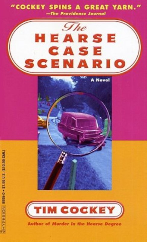 Book cover for "The Hearse Case Scenario" by Tim Cockey