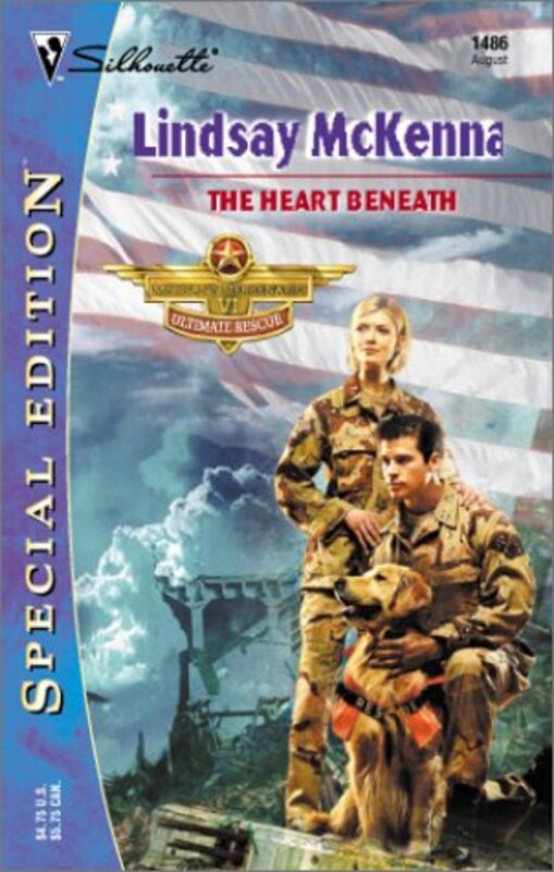 Book cover for "The Heart Beneath" by Lindsay McKenna