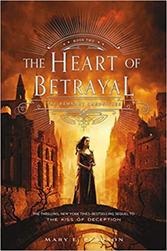 Book cover for "The Heart of Betrayal" by Mary E Pearson