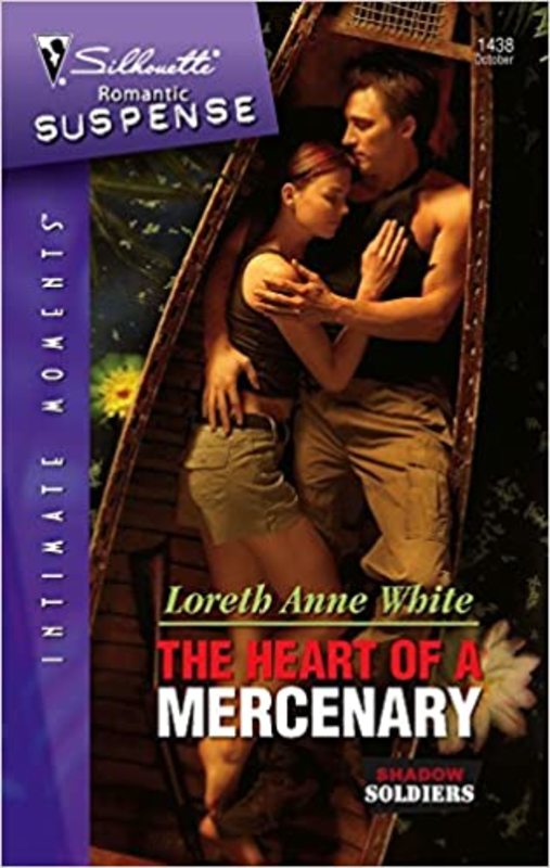 Book cover for "The Heart of a Mercenary" by Loreth Anne White