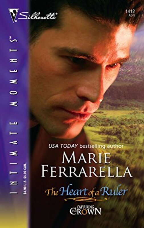 Book cover for "The Heart of a Ruler" by Marie Ferrarella