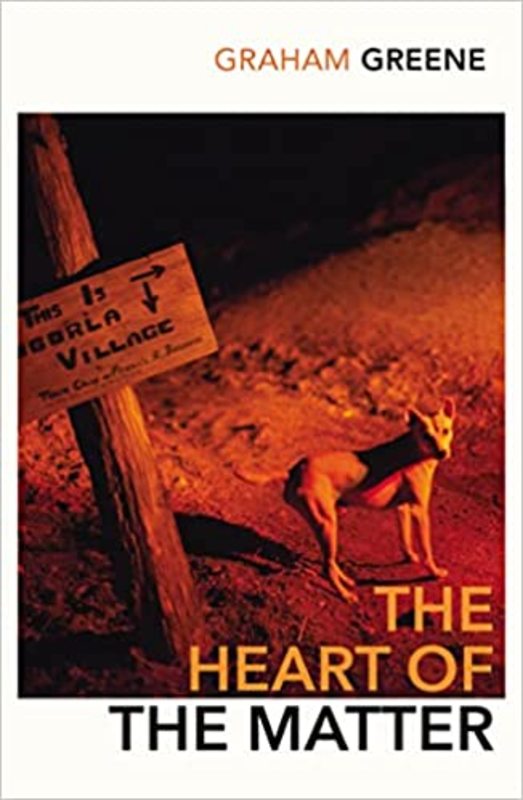 Book cover for "The Heart of the Matter" by Graham Greene