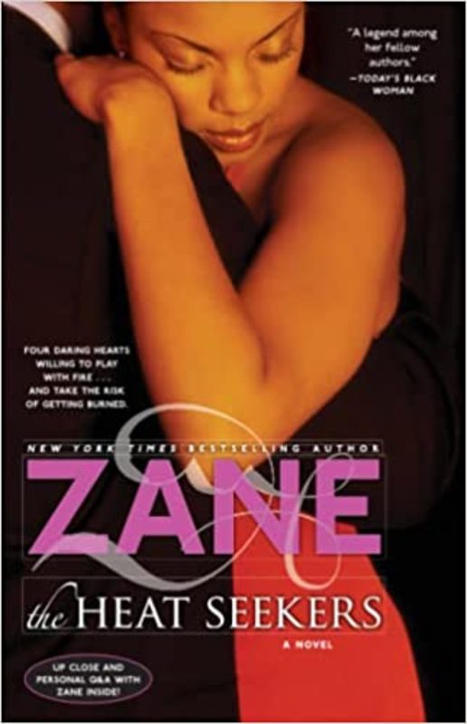 Book cover for "The Heat Seekers" by Zane