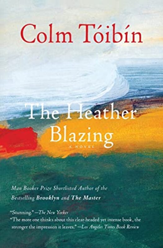 Book cover for "The Heather Blazing" by Colm Toibin