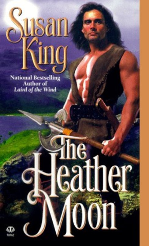 Book cover for "The Heather Moon" by Susan King