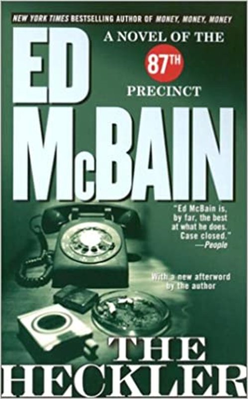 Book cover for "The Heckler" by Ed McBain