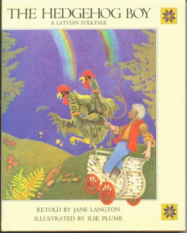 Book cover for "The Hedgehog Boy" by Jane Langton