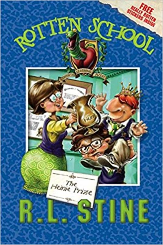Book cover for "The Heinie Prize" by RL Stine