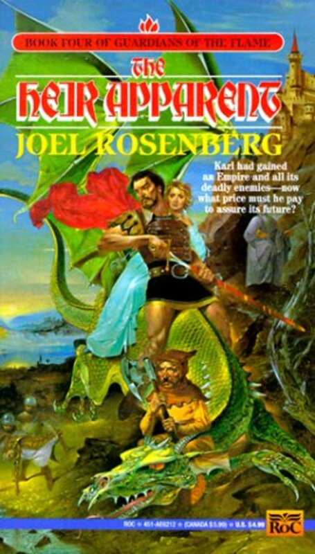 Book cover for "The Heir Apparent" by Joel Rosenberg
