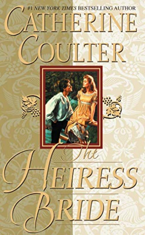 Book cover for "The Heiress Bride" by Catherine Coulter
