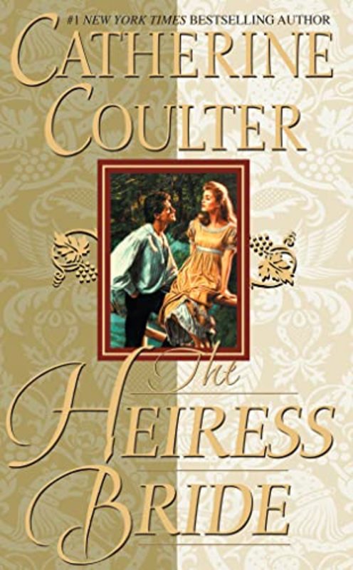 Book cover for "The Heiress Bride" by Catherine Coulter