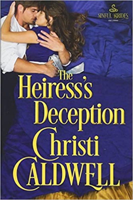 Book cover for "The Heiress's Deception" by Christi Caldwell