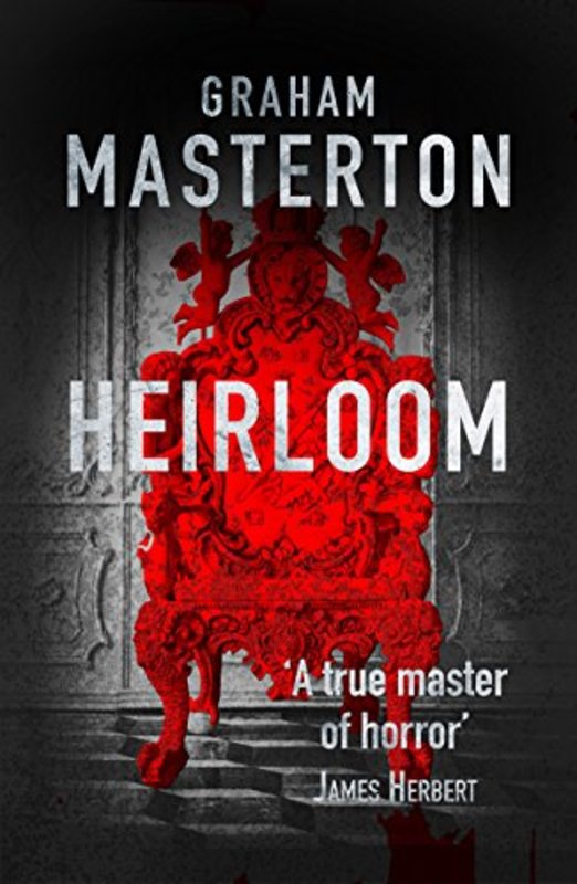 Book cover for "The Heirloom" by Graham Masterton