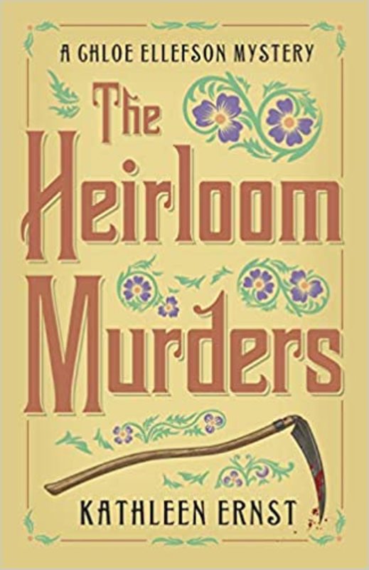 Book cover for "The Heirloom Murders" by Kathleen Ernst