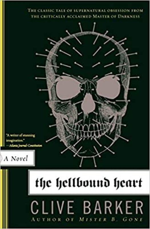 Book cover for "The Hellbound Heart" by Clive Barker
