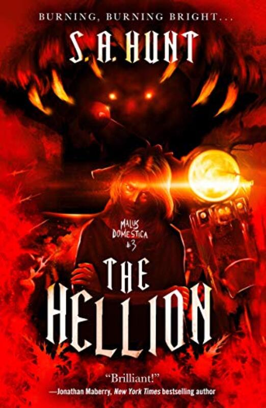 Book cover for "The Hellion" by SA Hunt