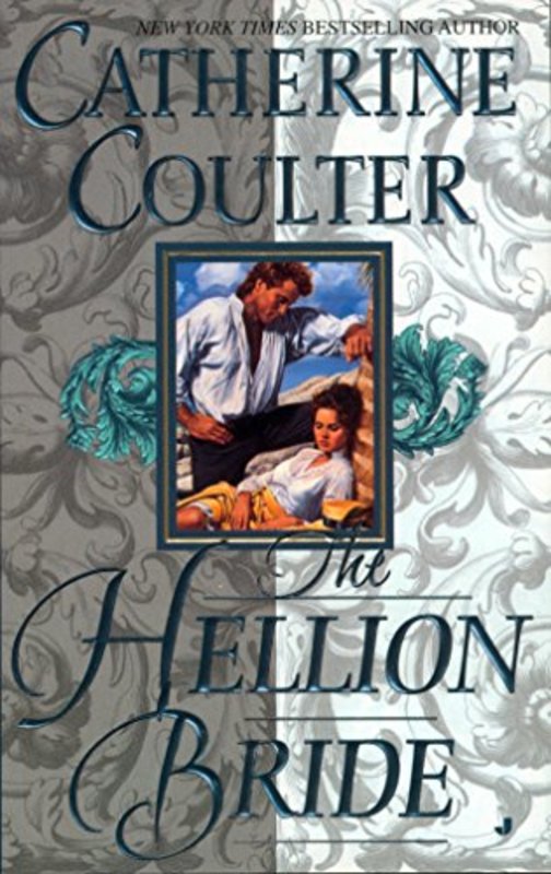 Book cover for "The Hellion Bride" by Catherine Coulter
