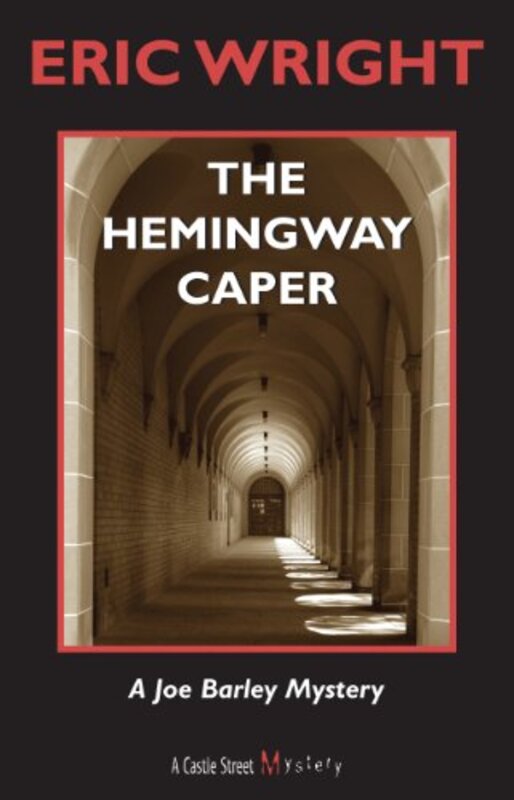 Book cover for "The Hemingway Caper" by Eric Wright