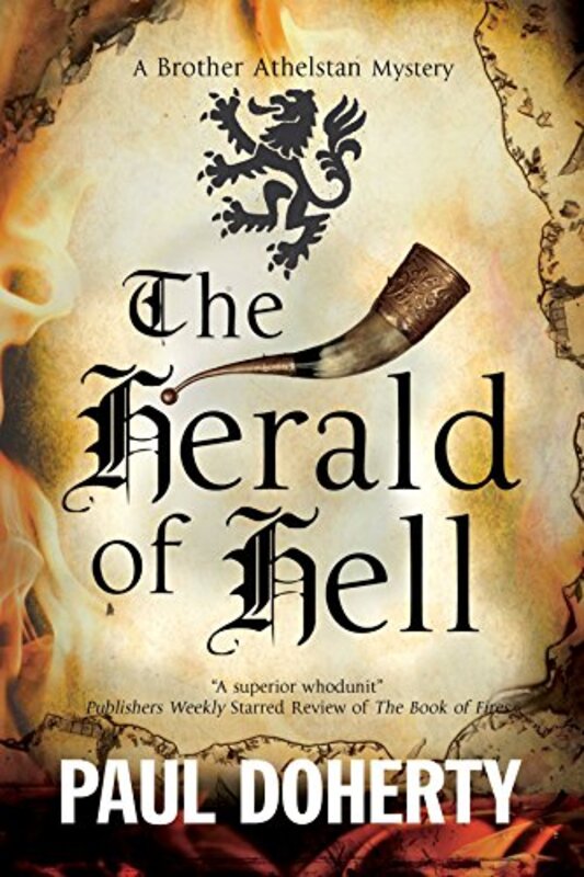 Book cover for "The Herald of Hell" by Paul Doherty
