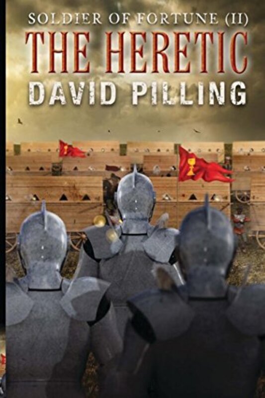 Book cover for "The Heretic" by David Pilling