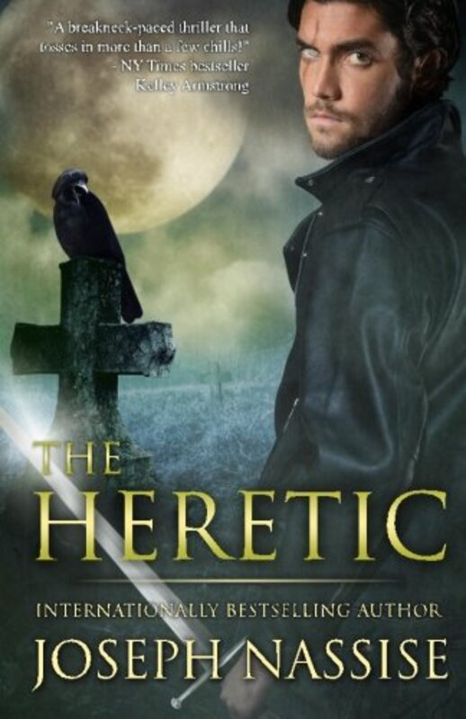 Book cover for "The Heretic" by Joseph Nassise