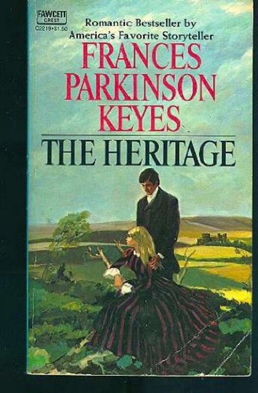 Book cover for "The Heritage" by Frances Parkinson Keyes