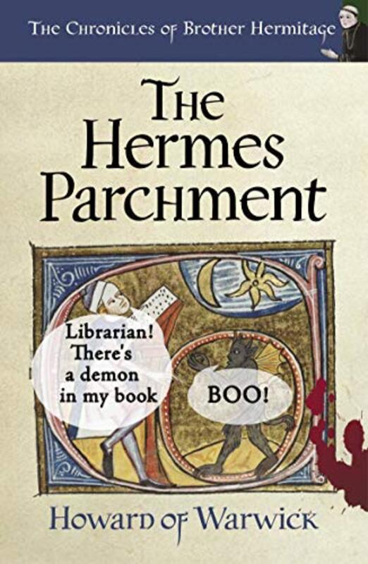 Book cover for "The Hermes Parchment" by Howard of Warwick