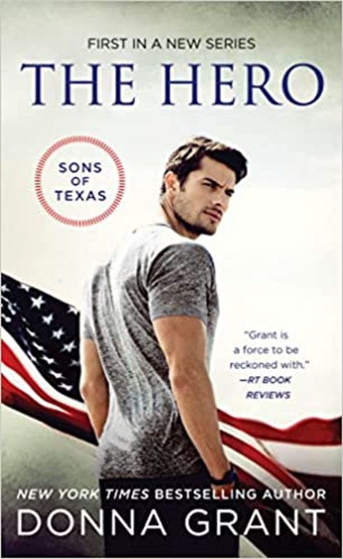 Book cover for "The Hero" by Donna Grant