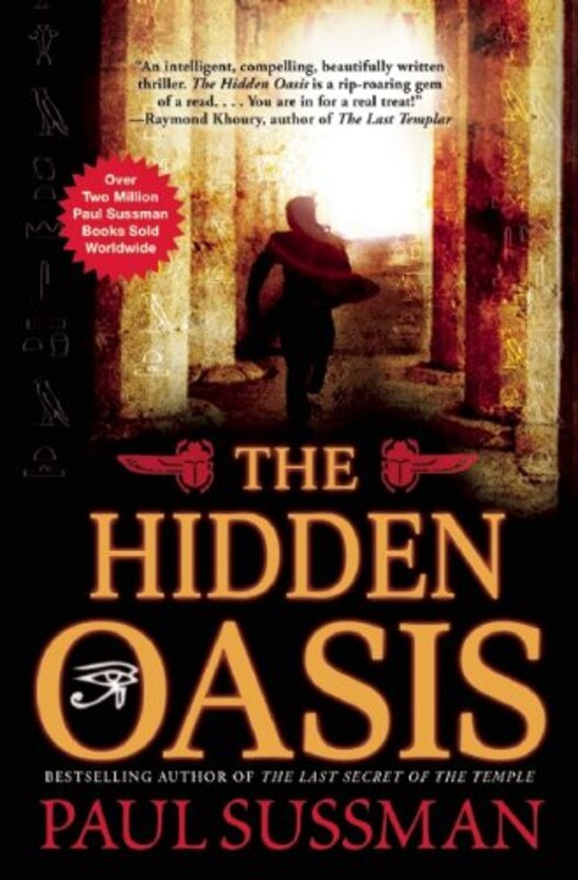 Book cover for "The Hidden Oasis" by Paul Sussman