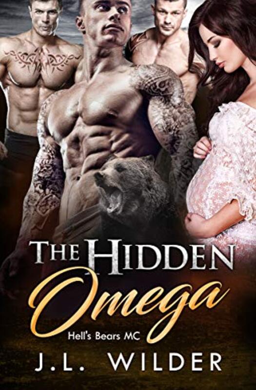 Book cover for "The Hidden Omega" by JL Wilder