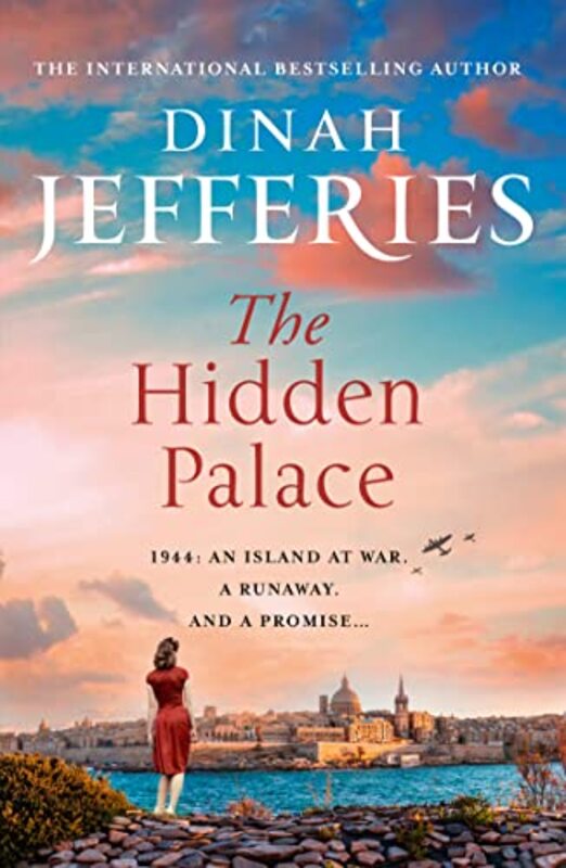 Book cover for "The Hidden Palace" by Dinah Jefferies