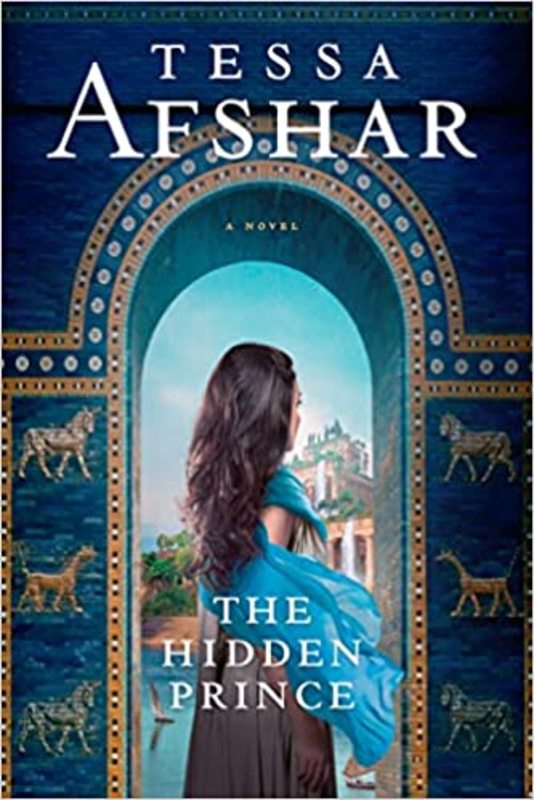 Book cover for "The Hidden Prince" by Tessa Afshar