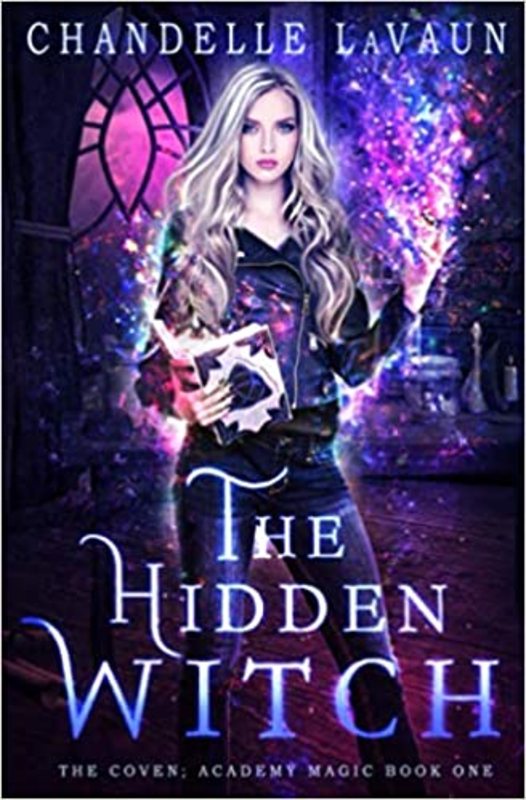 Book cover for "The Hidden Witch" by Chandelle LaVaun
