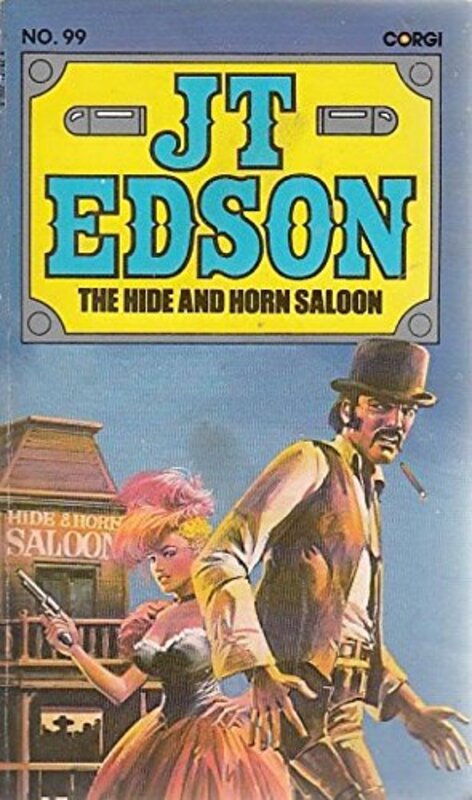Book cover for "The Hide And Horn Saloon" by JT Edson