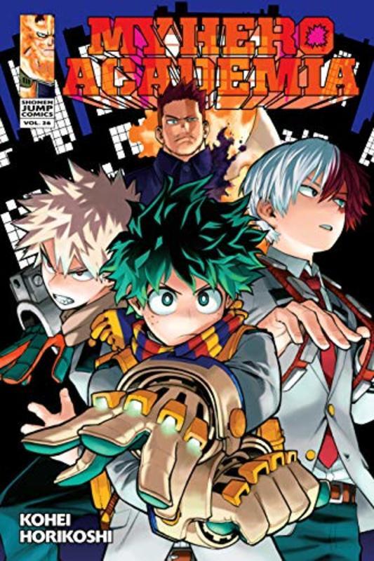 Book cover for "The High, Deep Blue Sky" by Kohei Horikoshi