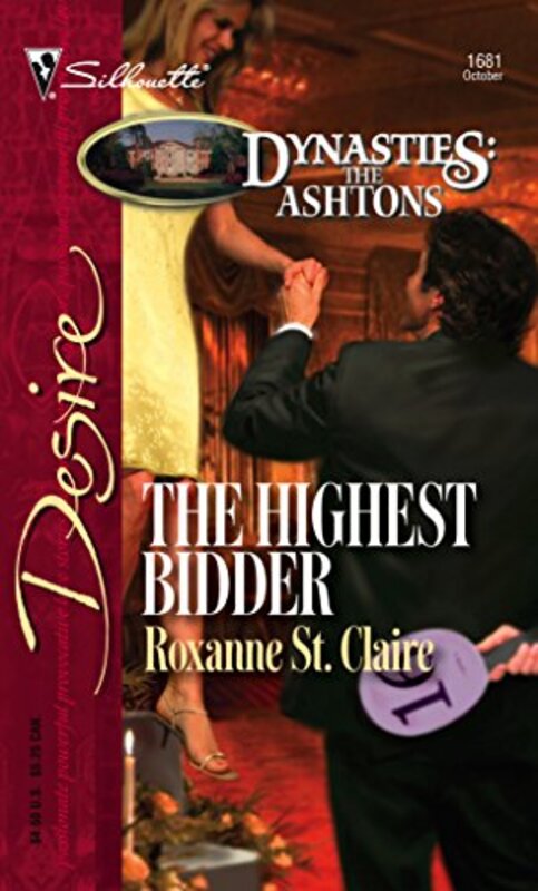 Book cover for "The Highest Bidder" by Roxanne St Claire